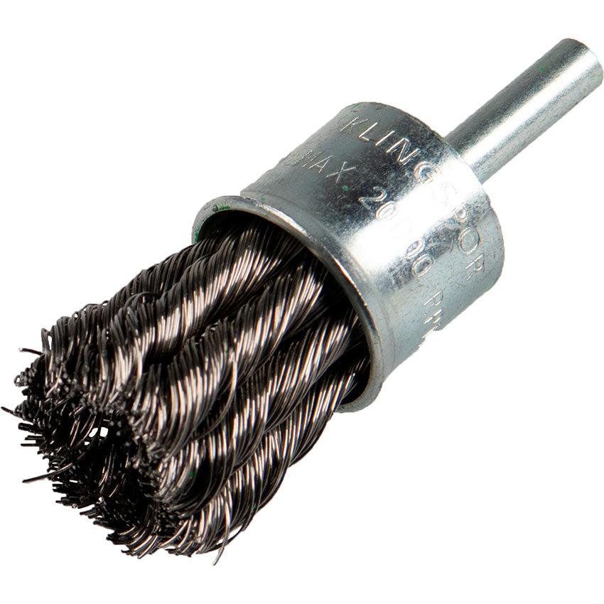 BPS 600 Z knotted smal brush Number of rows 1, 30 x 6 mm 0,35 Steel
