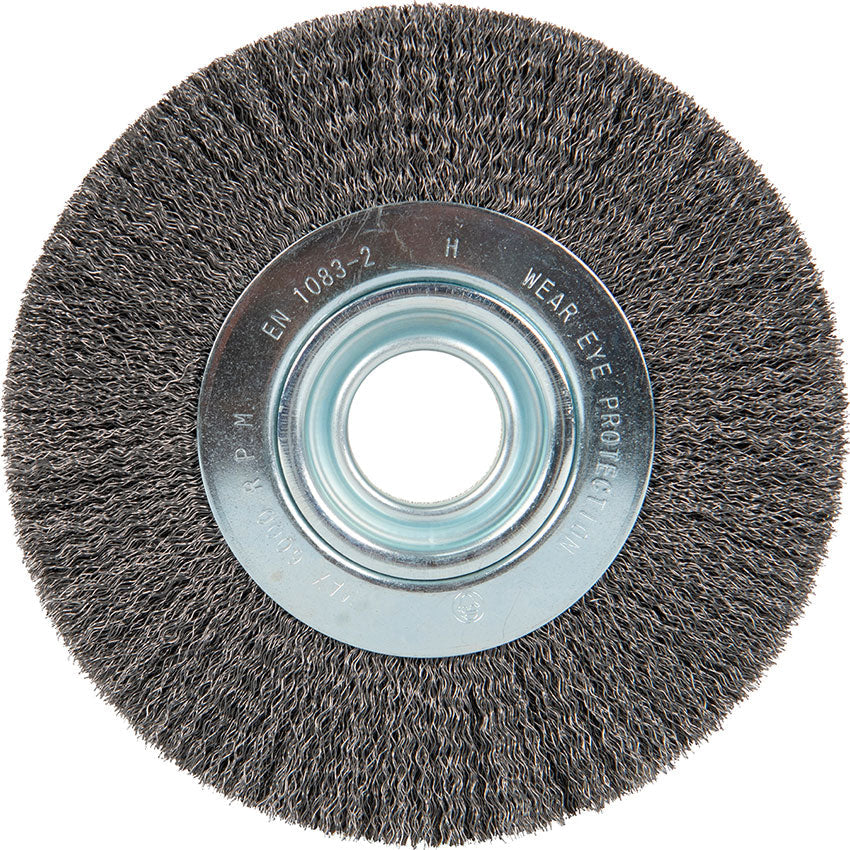 BR 600 W Round brush, crimped wire, 125 x 15 mm thread M14 0,3 Steel