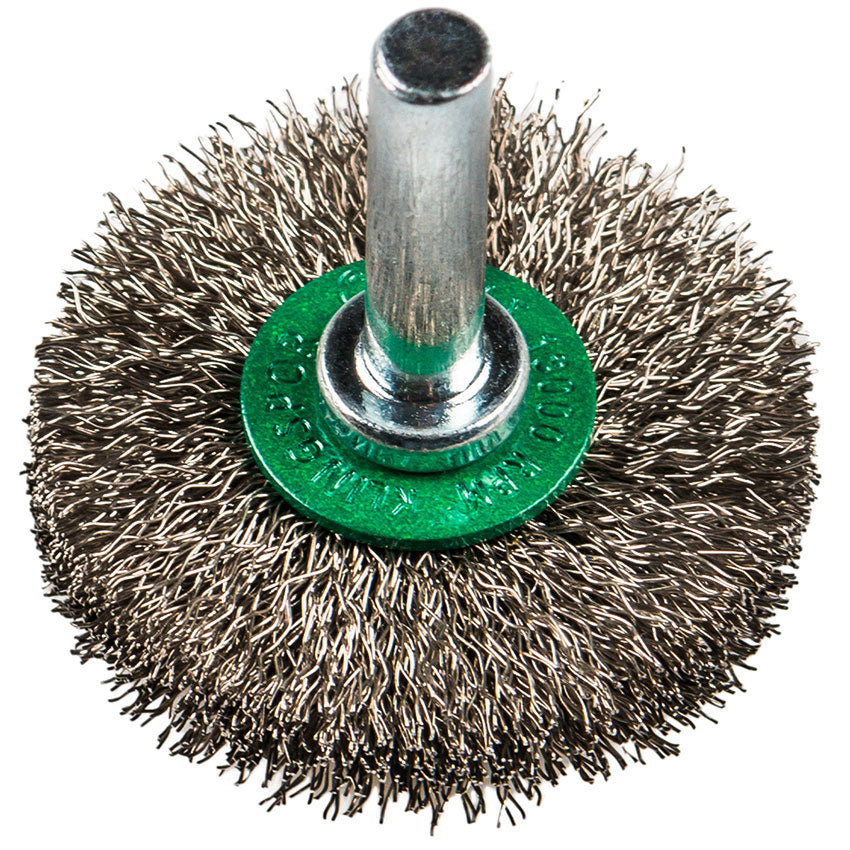 BRS 600 W round shaft brush 600 W, 70 x 16 x 6 mm 0,3 stainless steel