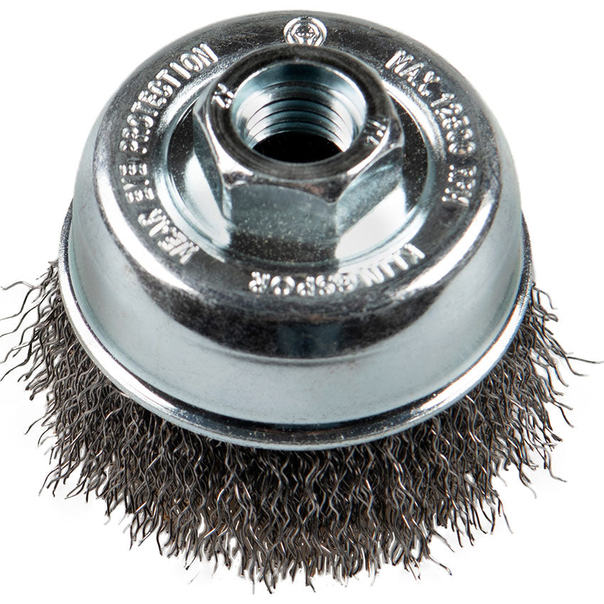 BT 600 W cup brush, 100 mm thread M14 0,3 Steel