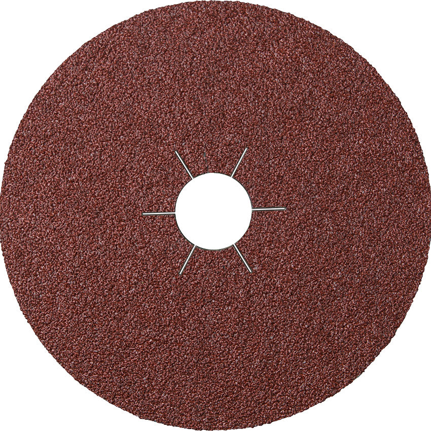 CS 561 fibre discs, 180 x 22 mm grain 120 star shaped hole