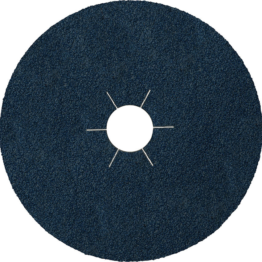 CS 565 fibre discs, 180 x 22 mm grain 24 star shaped hole