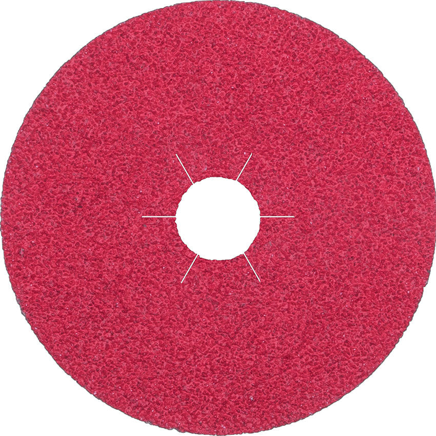 FS 964 fibre discs ceramic, 115 x 22 mm grain 36 star shaped hole