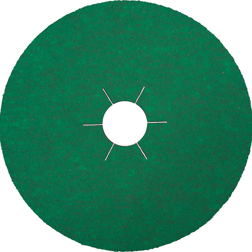 FS 966 fibre discs multibond ceramic, 180 x 22 mm grain 120 star shaped hole