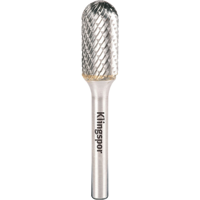 HF 100 C carbide burrs, 6,3 x 12,7 x 3 mm double serration
