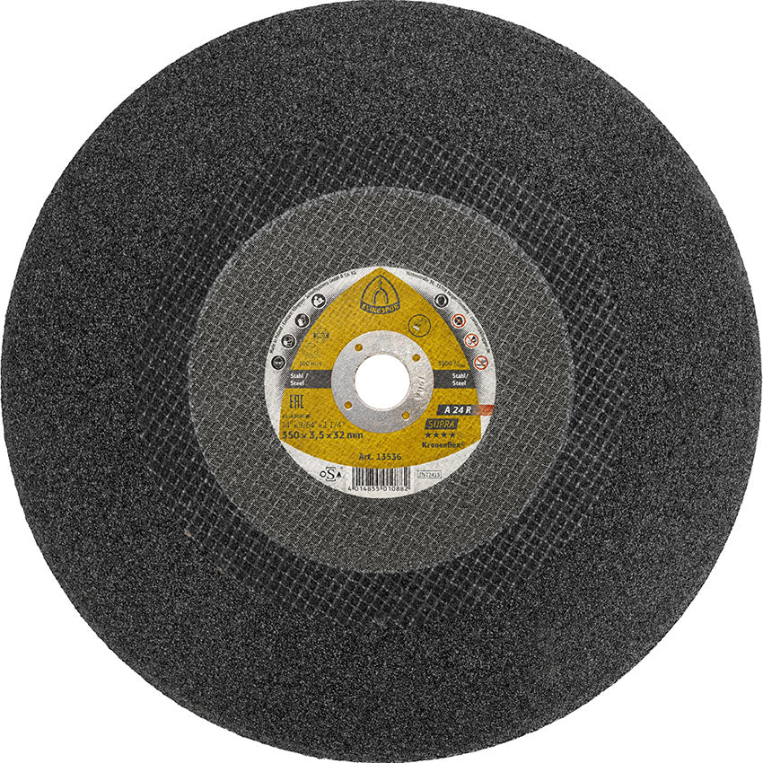 A 24 R large cutting-off wheels, 300 x 3 x 25,4 mm flat