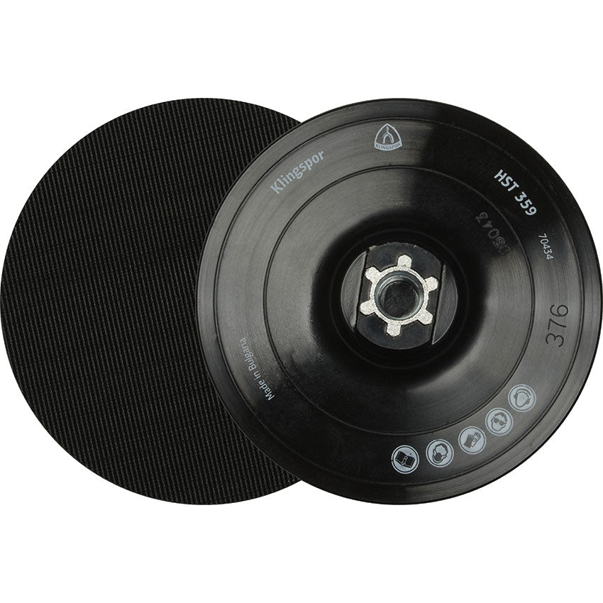 HST359 backing pad self-fast., 180 mm thread M14