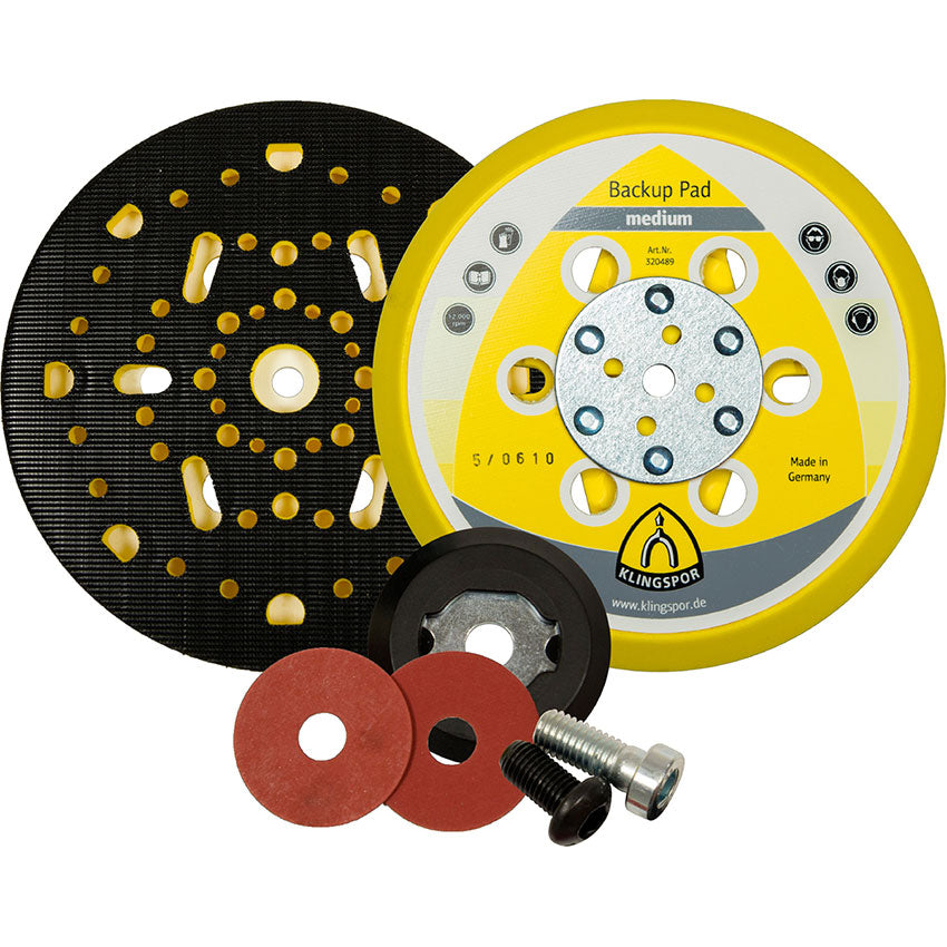 HST 555 backing pad, 150 mm hard Gewinde M8/5/16