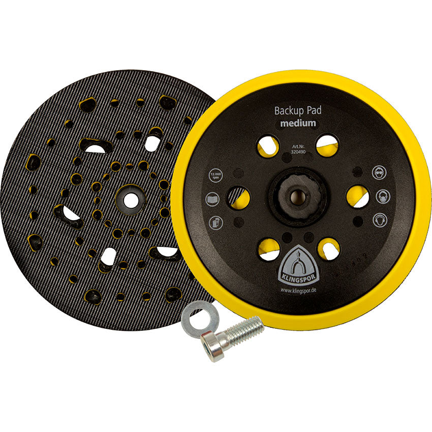 HST 555 A backing pad, 150 mm medium thread M8